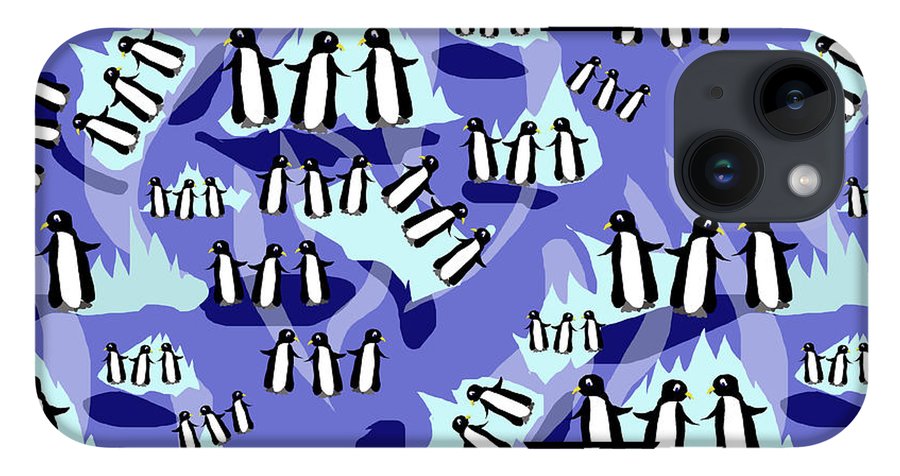 Penguins Pattern - Phone Case