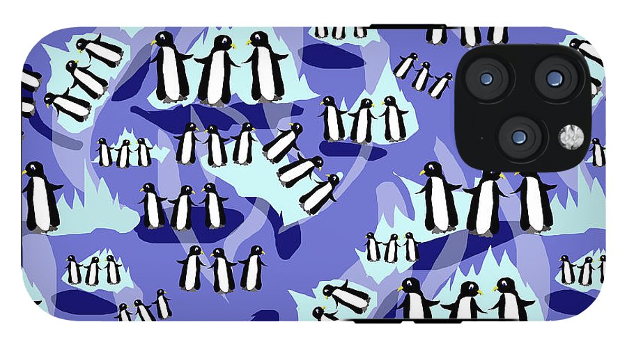 Penguins Pattern - Phone Case