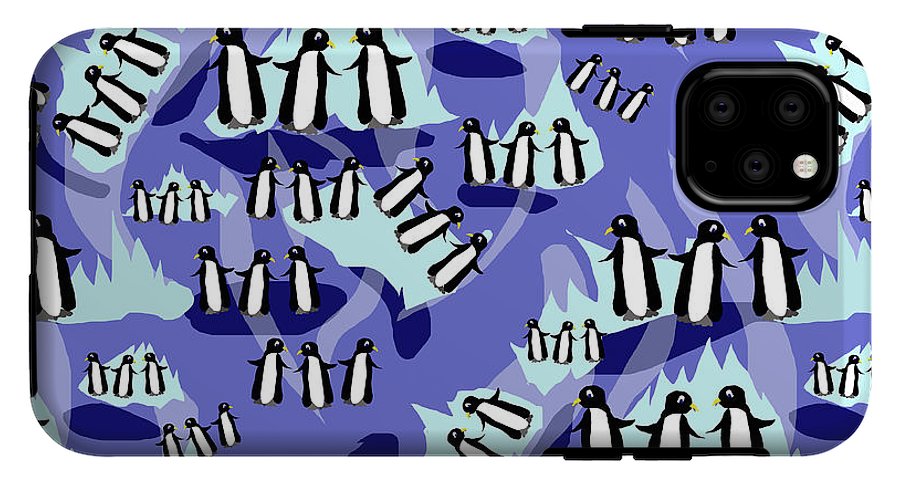 Penguins Pattern - Phone Case