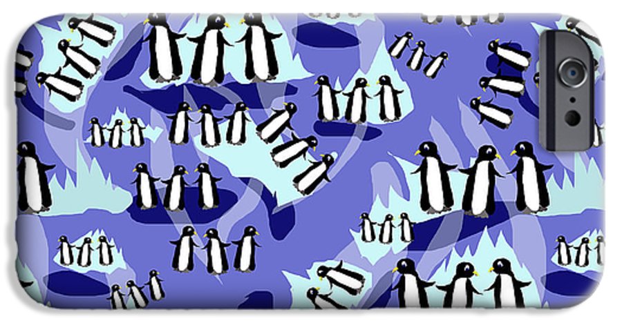 Penguins Pattern - Phone Case