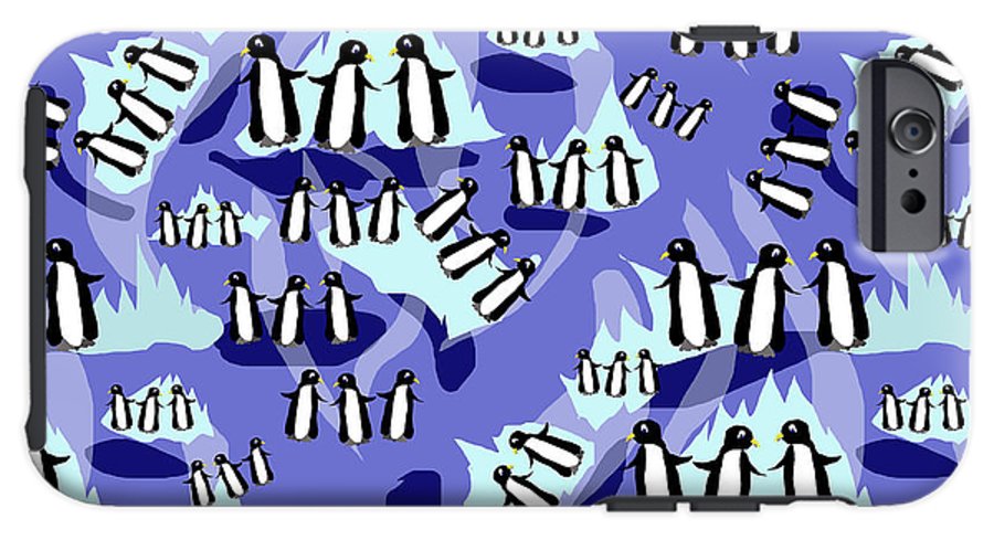 Penguins Pattern - Phone Case