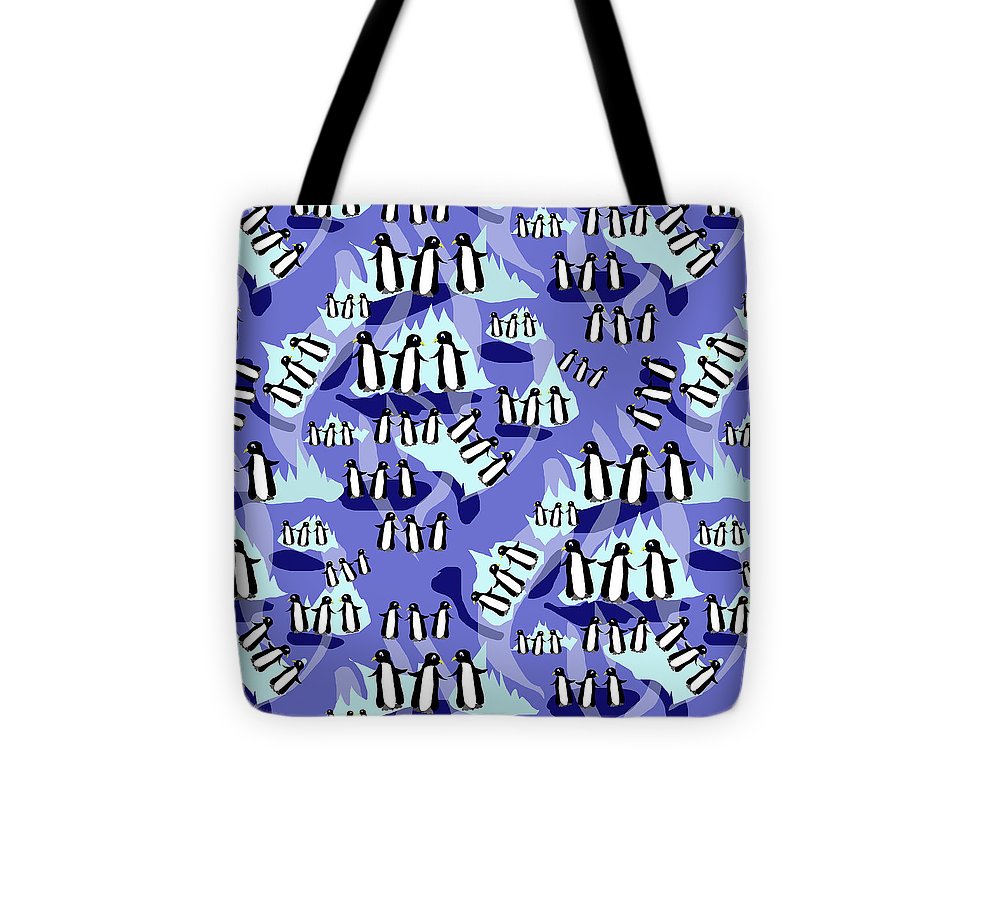 Penguins Pattern - Tote Bag