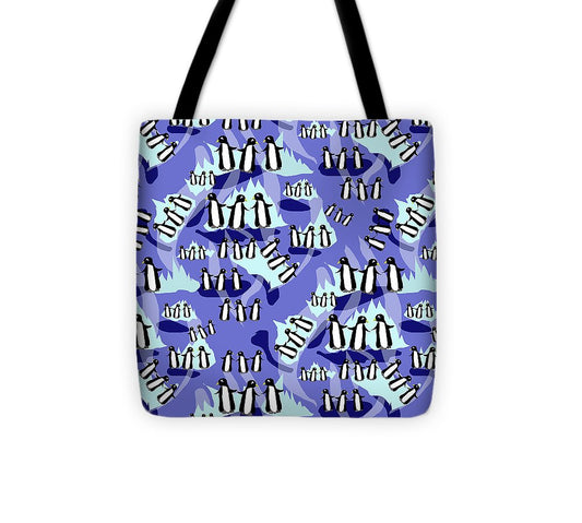 Penguins Pattern - Tote Bag
