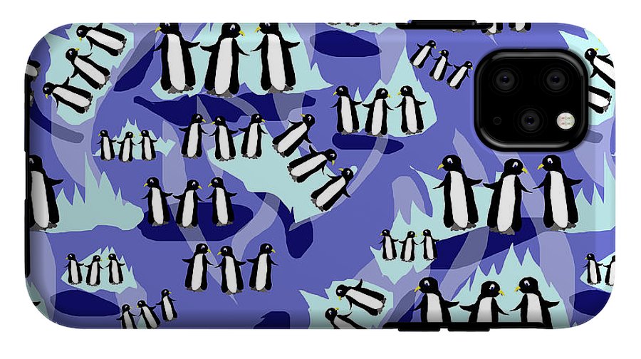Penguins Pattern - Phone Case