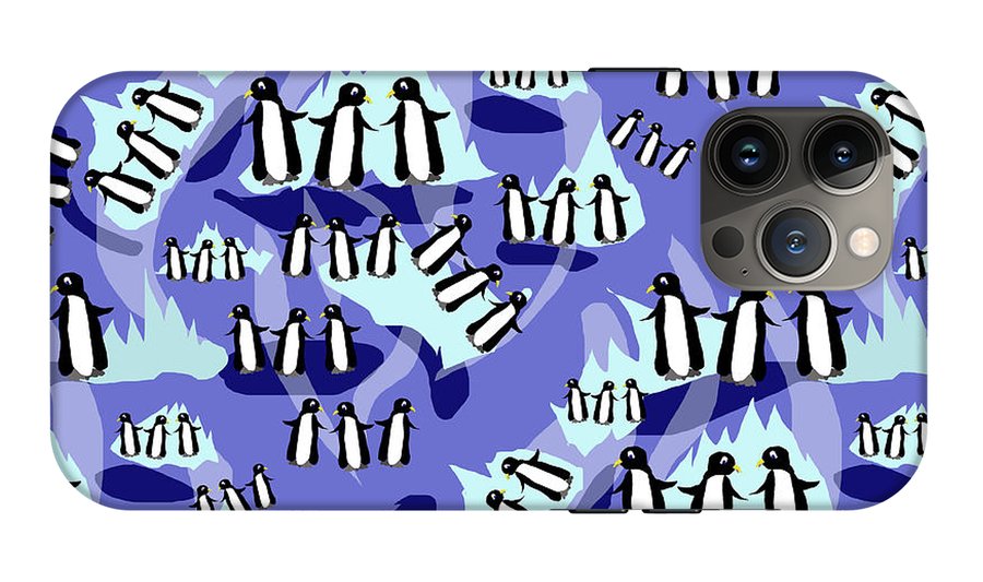Penguins Pattern - Phone Case