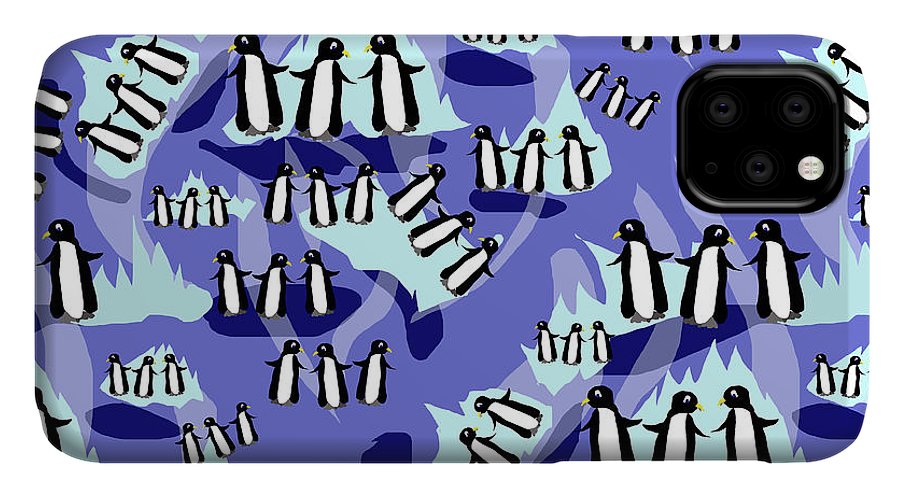 Penguins Pattern - Phone Case