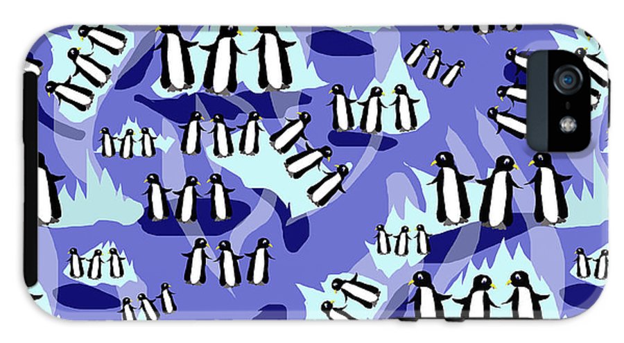 Penguins Pattern - Phone Case