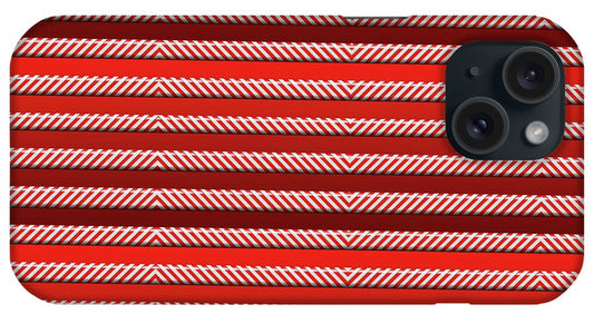 Peppermint Stripes - Phone Case