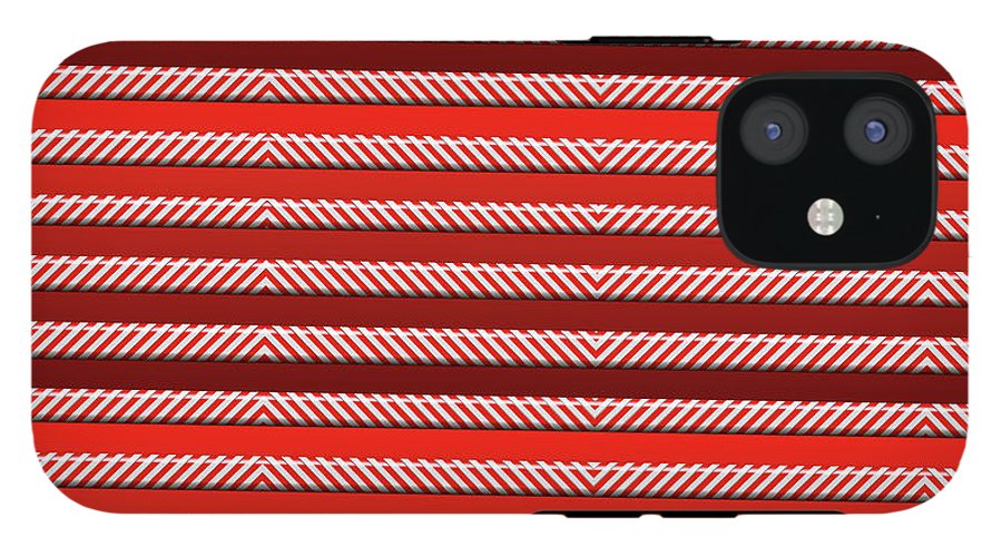 Peppermint Stripes - Phone Case