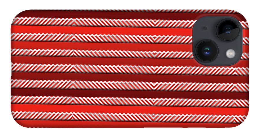 Peppermint Stripes - Phone Case