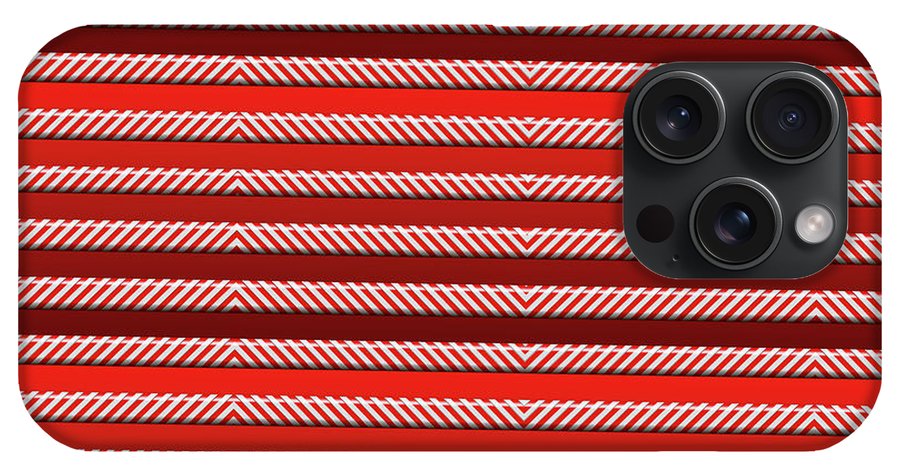 Peppermint Stripes - Phone Case