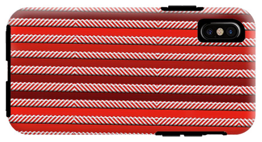 Peppermint Stripes - Phone Case