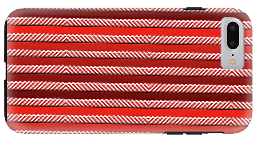 Peppermint Stripes - Phone Case