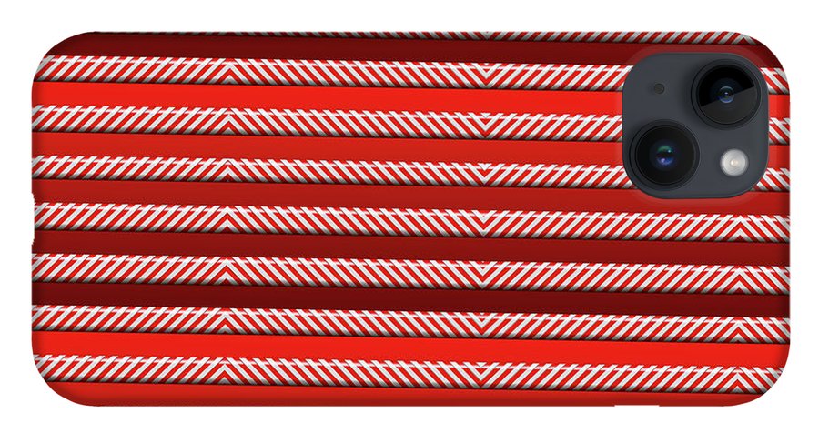 Peppermint Stripes - Phone Case