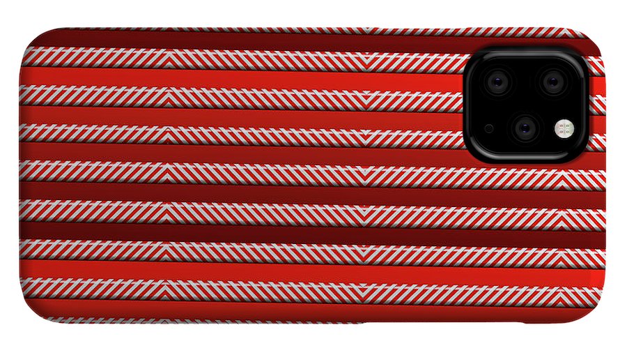 Peppermint Stripes - Phone Case
