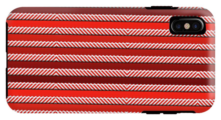 Peppermint Stripes - Phone Case
