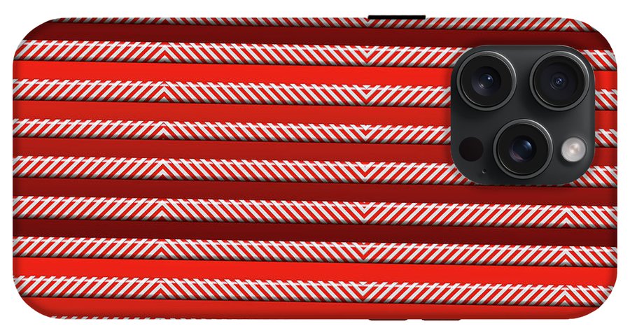 Peppermint Stripes - Phone Case