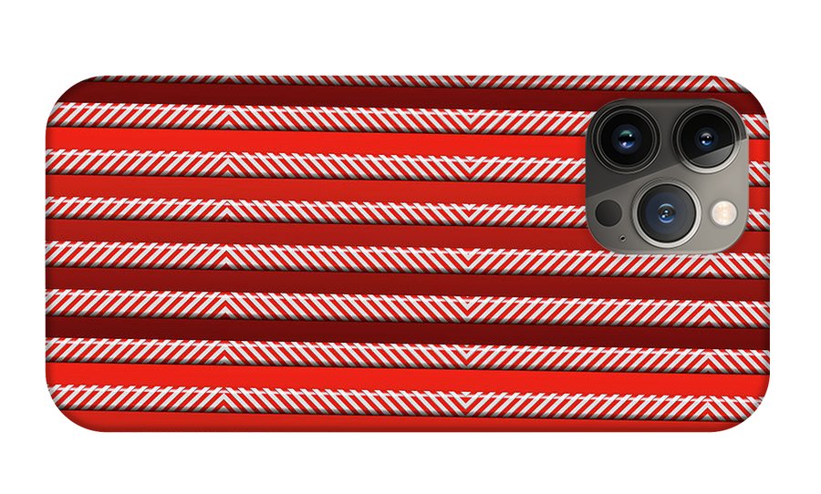 Peppermint Stripes - Phone Case
