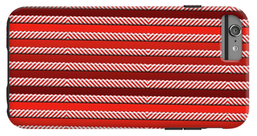 Peppermint Stripes - Phone Case
