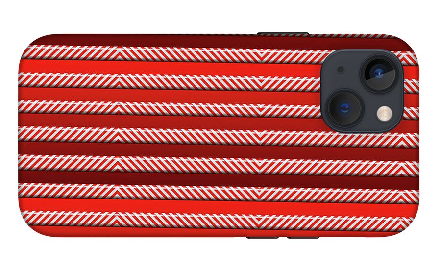 Peppermint Stripes - Phone Case