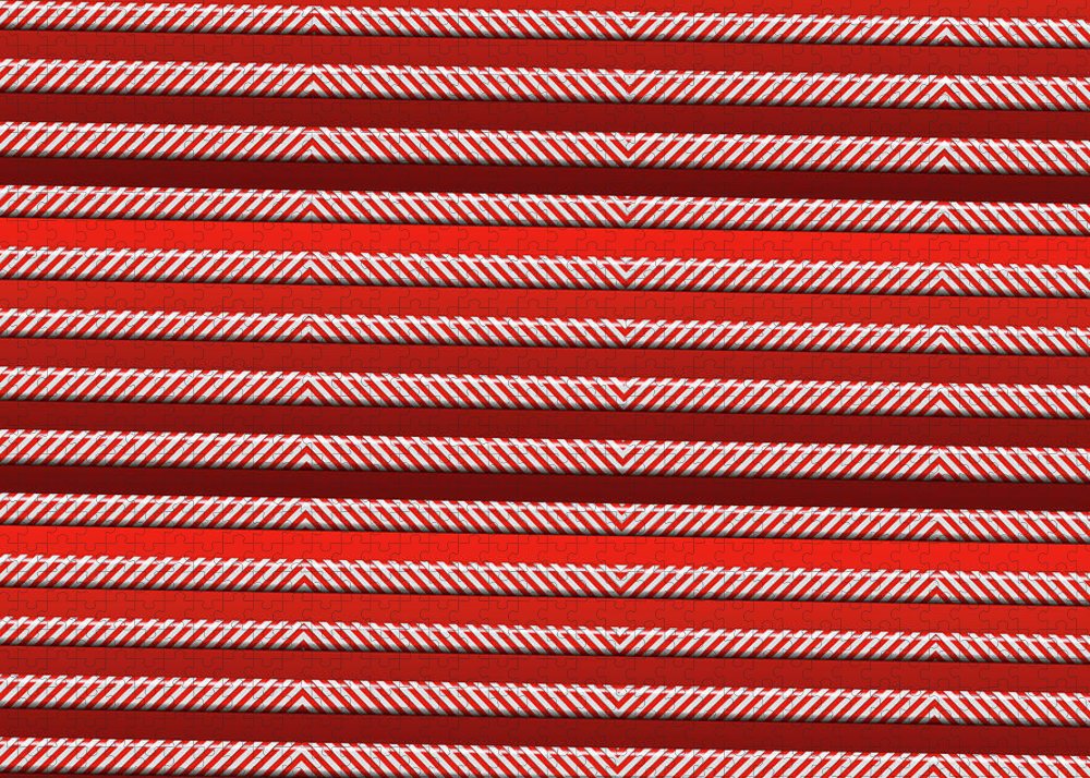 Peppermint Stripes - Puzzle