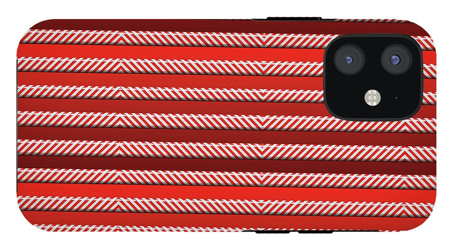 Peppermint Stripes - Phone Case