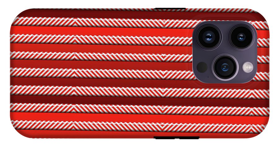 Peppermint Stripes - Phone Case