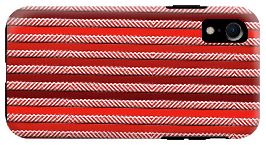 Peppermint Stripes - Phone Case