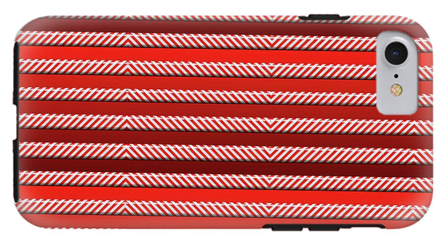 Peppermint Stripes - Phone Case