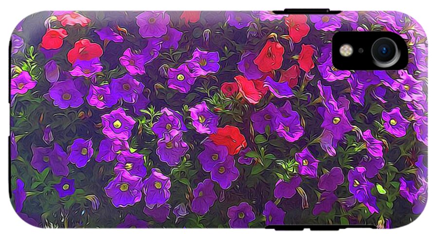 Pile Of Petunias - Phone Case
