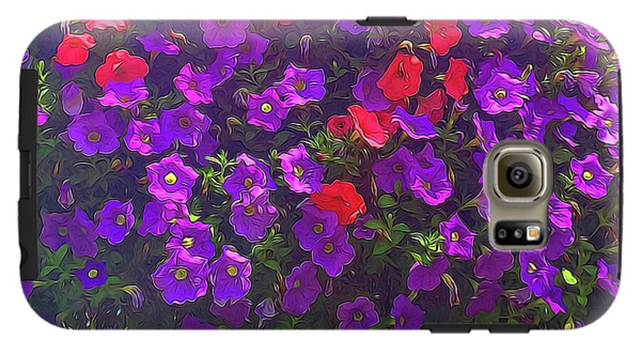 Pile Of Petunias - Phone Case