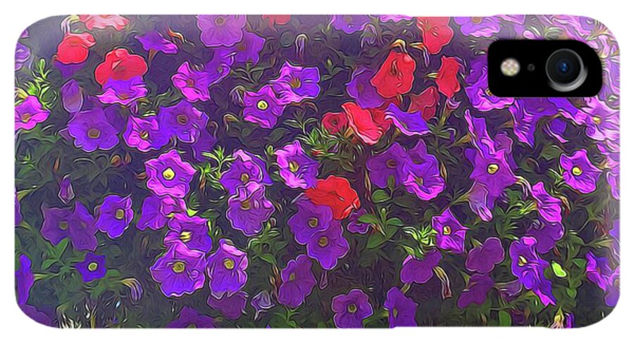 Pile Of Petunias - Phone Case