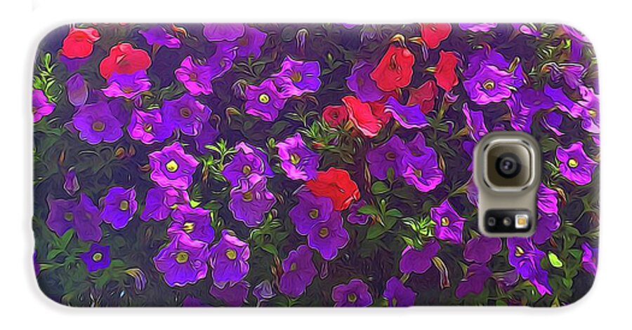 Pile Of Petunias - Phone Case