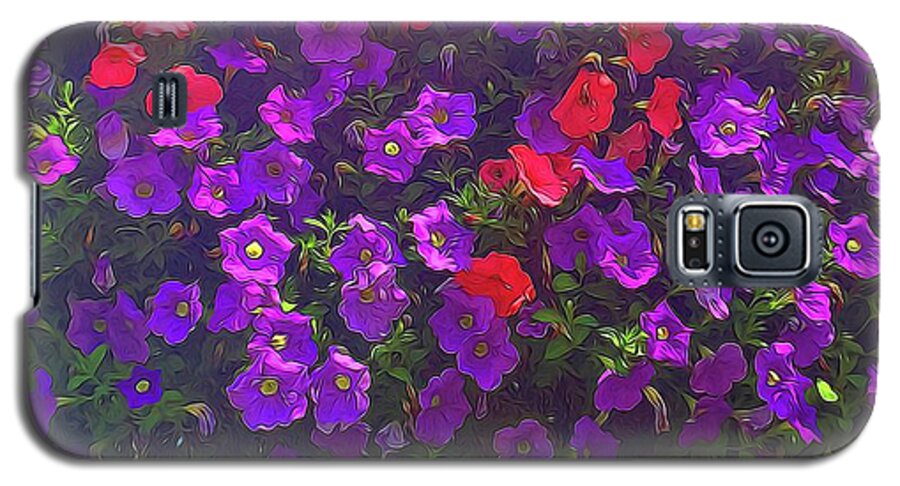 Pile Of Petunias - Phone Case