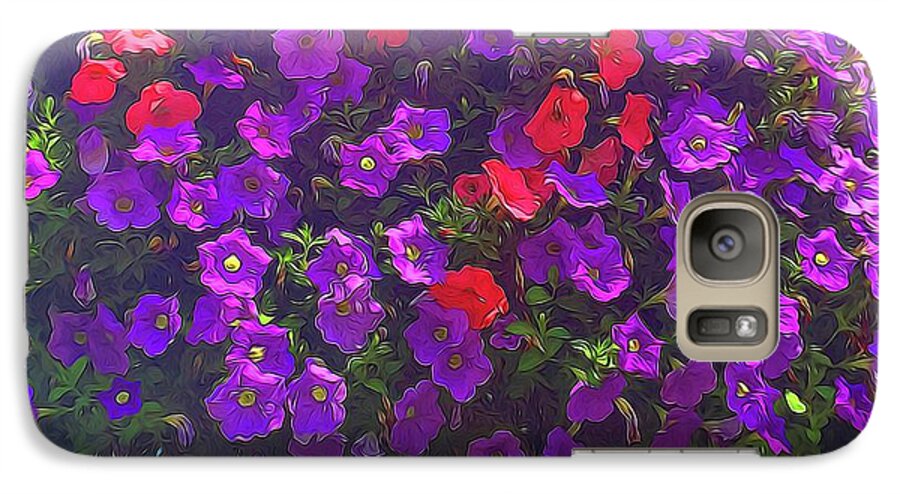 Pile Of Petunias - Phone Case