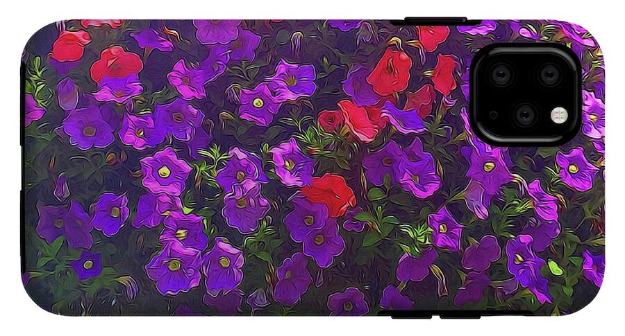 Pile Of Petunias - Phone Case