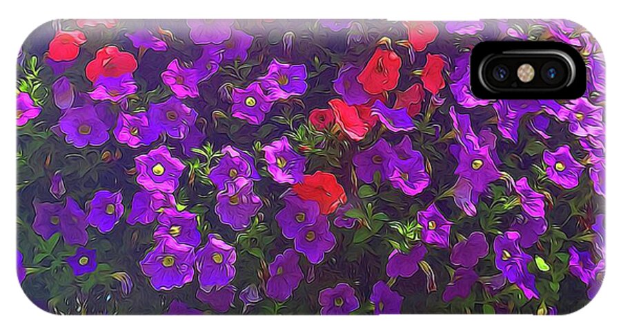 Pile Of Petunias - Phone Case