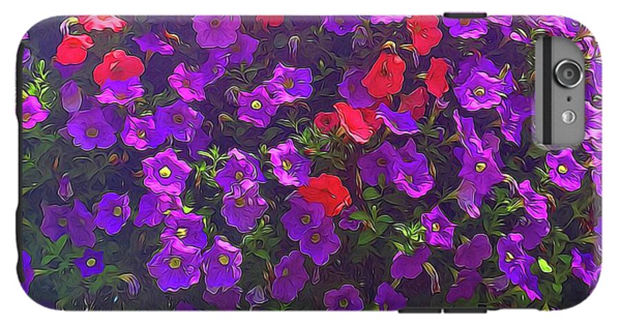 Pile Of Petunias - Phone Case