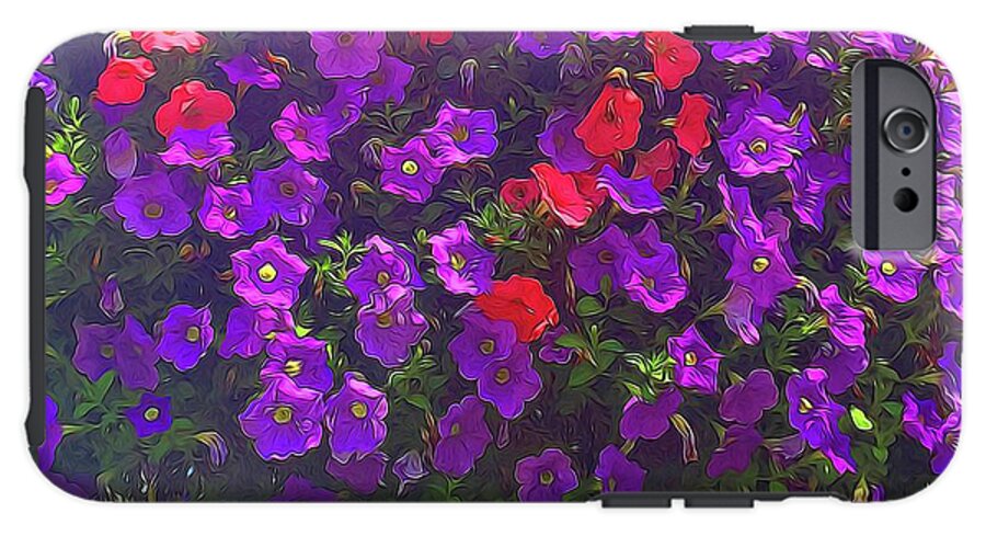 Pile Of Petunias - Phone Case