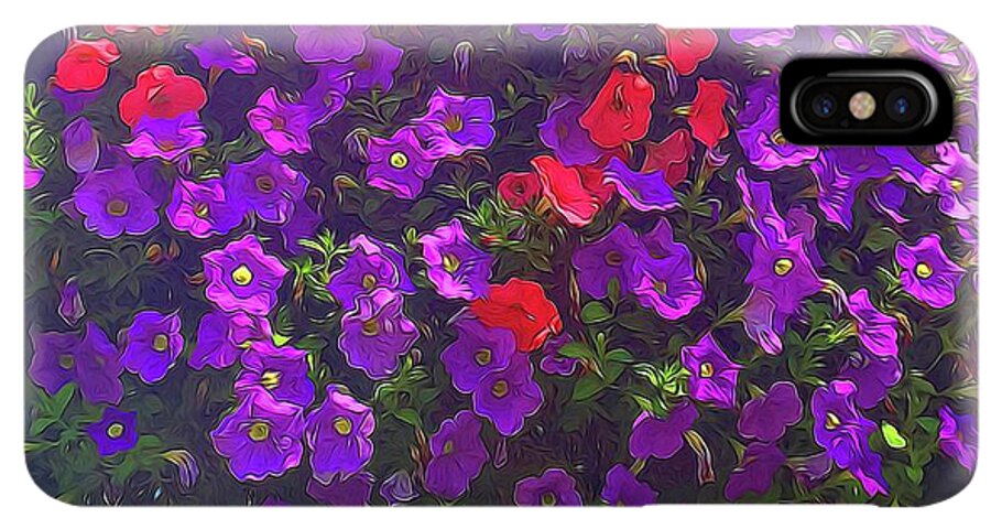 Pile Of Petunias - Phone Case