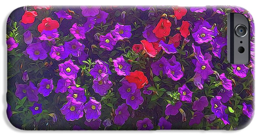 Pile Of Petunias - Phone Case