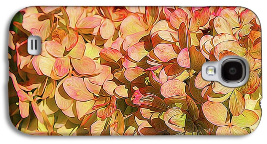 Pink and Creamy Hydrangea - Phone Case