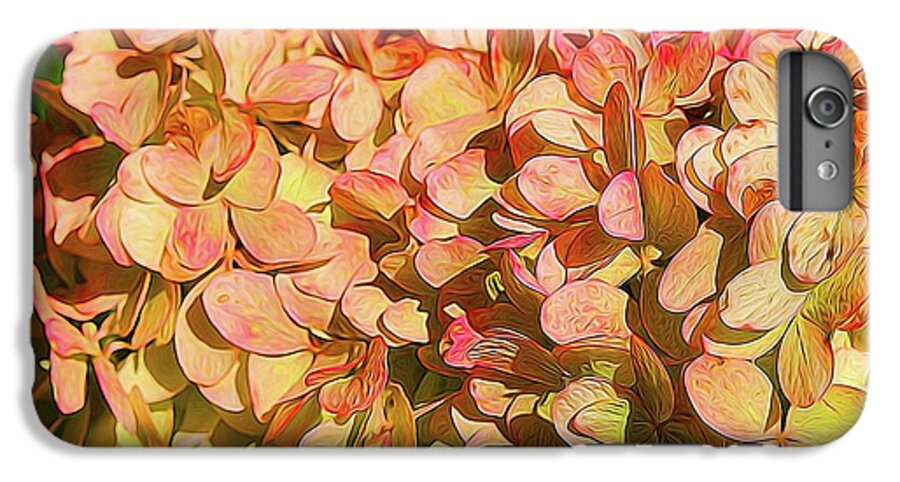 Pink and Creamy Hydrangea - Phone Case