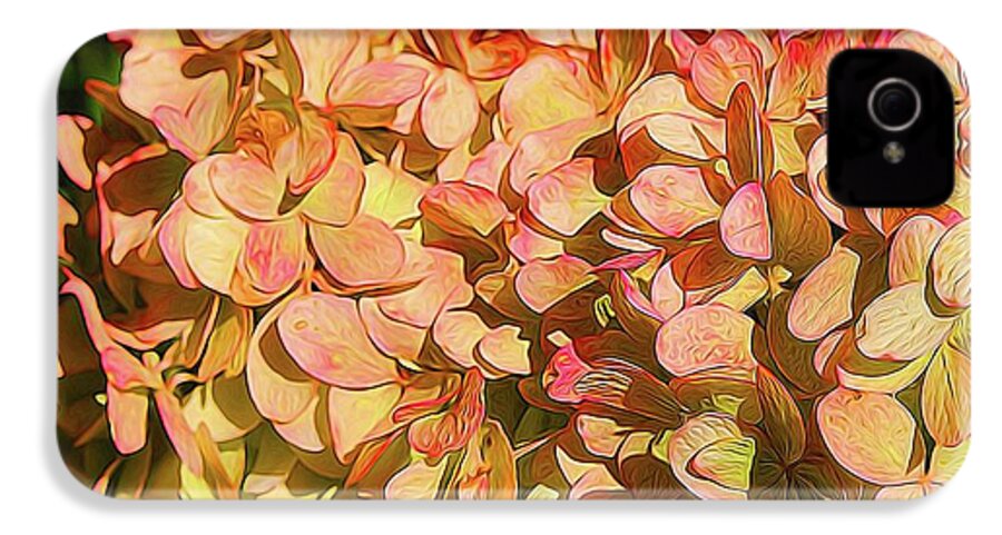 Pink and Creamy Hydrangea - Phone Case