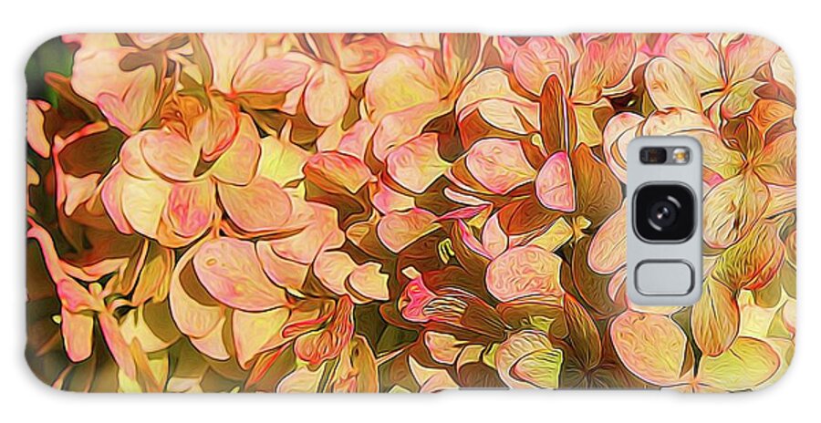 Pink and Creamy Hydrangea - Phone Case