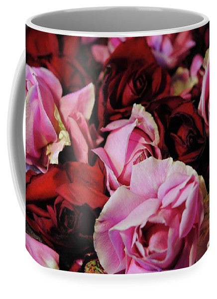 Pink and Red Roseheads - Mug
