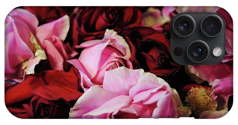 Pink and Red Roseheads - Phone Case