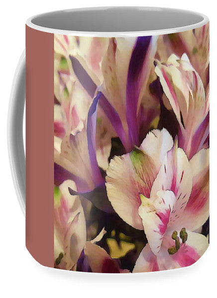 Pink and White Flowers - Mug