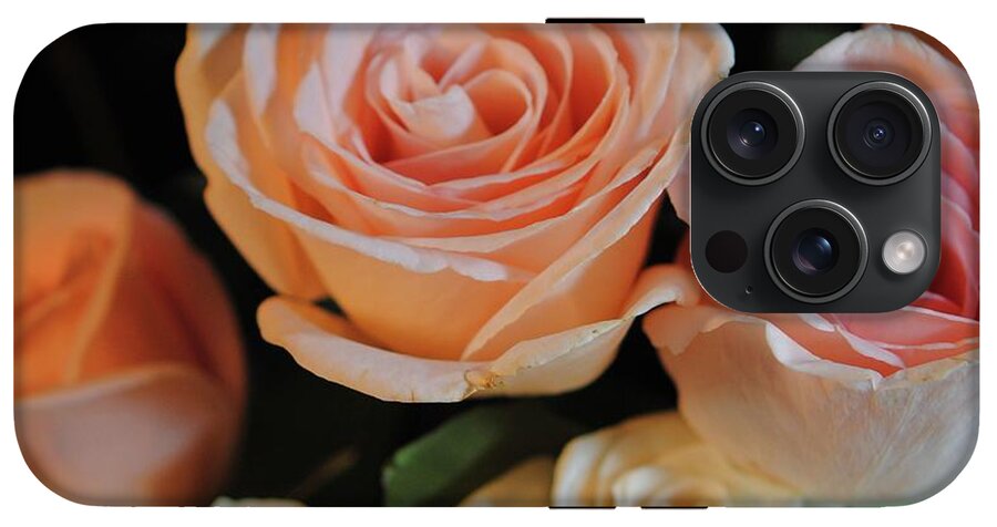 Pink and White Roses - Phone Case