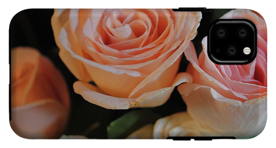 Pink and White Roses - Phone Case